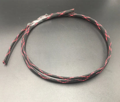 4mm Golden Clear Colorful High Density Mesh Guard RC Car Expandable Nylon Snakeskin Braid PET Protect Sheath Wire Cable Sleeve