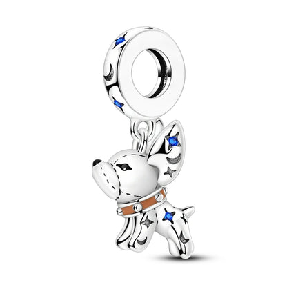 Charms aus 925er-Sterlingsilber, Flugzeug, Reisepass, Elefant, Perlenanhänger, passend für Original-Armbänder, für Frauen, Geburtstag, Modeschmuck, Geschenk