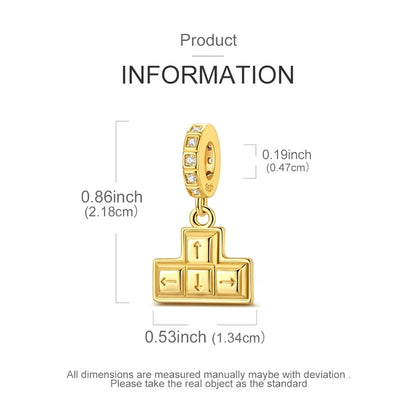 925 Silber Charms Perlen Goldenes Kreuz Krone Wal Schmetterling Anhänger Fit Original Armband Halskette Frauen Schmuck DIY Geschenke