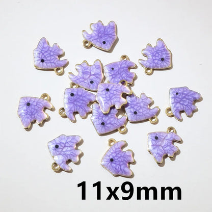 20 Stück 11x9mm Edelstahl Fisch Emaille Charms Anhänger Edelstahl DIY Schmuck Herstellung Zubehör Ergebnisse