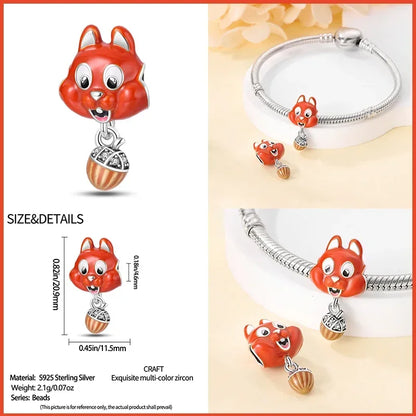Charms-Perlen aus 925er-Sterlingsilber, modisches Biene- und Honigglas, Sonnenblume, Herbstserie, passend für Original-Armbänder, DIY-Schmuckherstellung