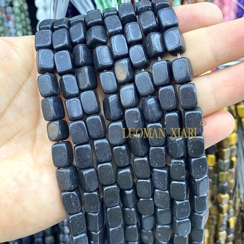 Natürliche Stein 8x12MM Unregelmäßige Raw Grün Taiwan Jade Jaspis Lose Spacer Perlen für Schmuck Machen Diy Armband zubehör 15''