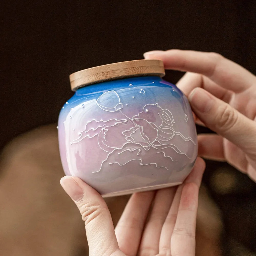 Ceramic Urns for Dogs, Ashes, Moisture-Resistant and Sealed, Memorial Items for Dogs, Pets, Urns, Burial, Rabbits, Pet Accessories