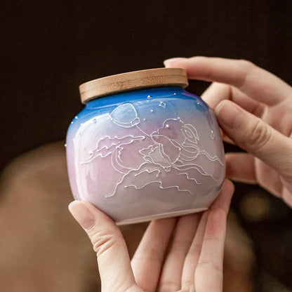 Ceramic Urns for Dogs, Ashes, Moisture-Resistant and Sealed, Memorial Items for Dogs, Pets, Urns, Burial, Rabbits, Pet Accessories