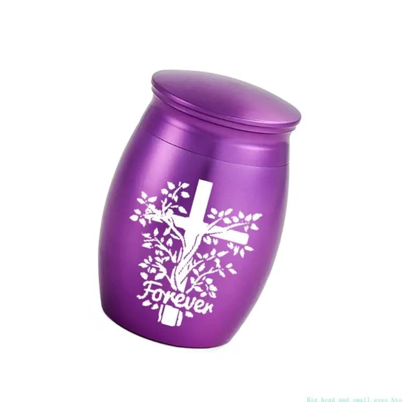 581c kreative Haustier -Einäscherung Schmuck Urne Sarg für Asche Sarg Urne Mini Jar