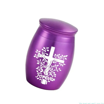 581c kreative Haustier -Einäscherung Schmuck Urne Sarg für Asche Sarg Urne Mini Jar