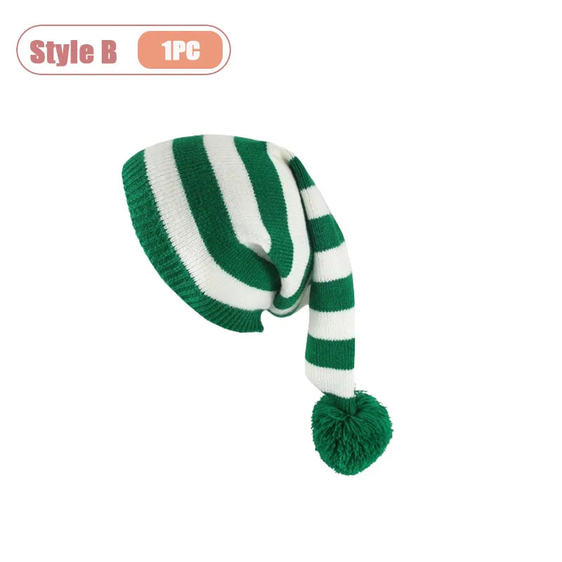 Weihnachtsmütze im Weihnachtsmann-Kostüm-Stil, festliche Mütze für Outdoor-Aktivitäten, Urlaub, Party, Dekoration und Weihnachtsgeschenke für die Familie