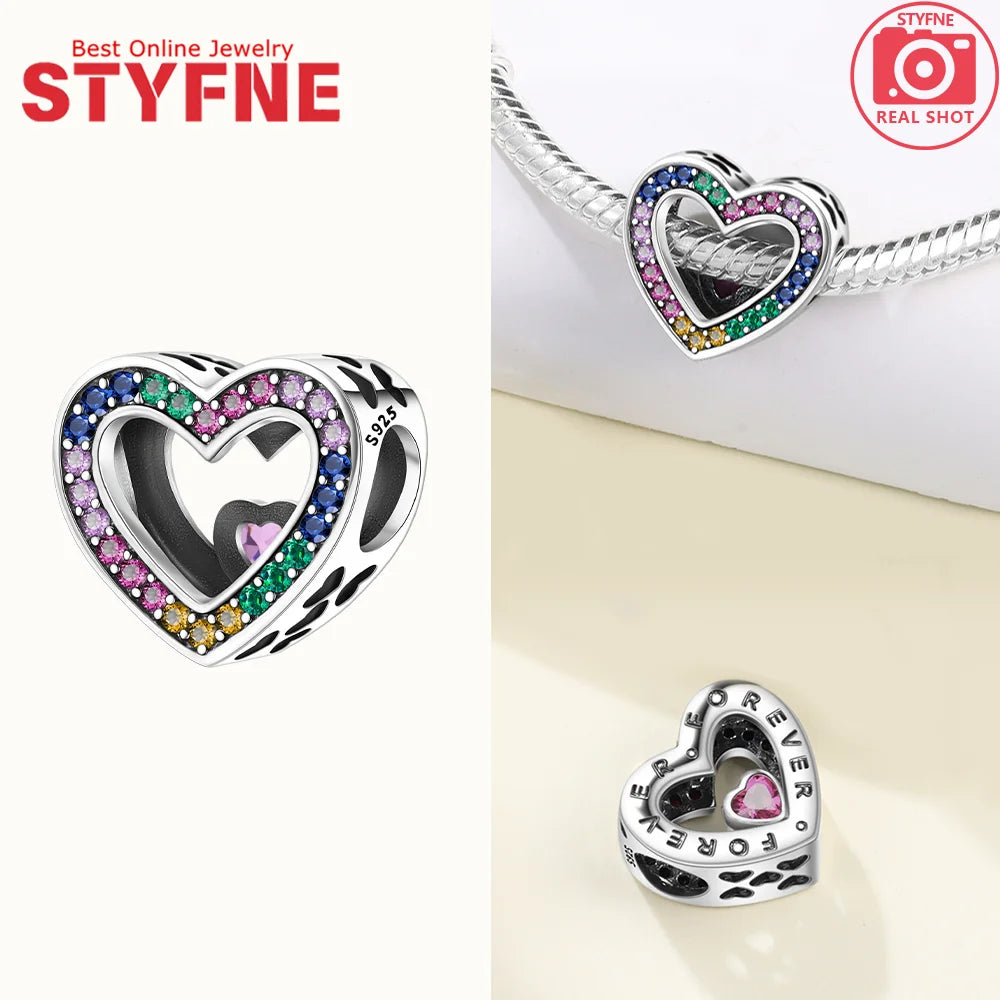2025 S925 Silber Unendlichkeit Liebe Baumeln Charms Wie Schlange Verwickeln Perlen Fit Original Armband Diy Zubehör Edlen Schmuck Geschenke