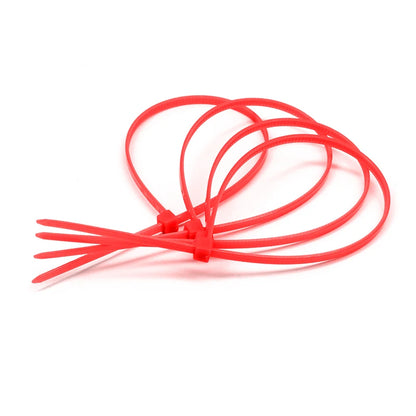 100 Stück selbstsichernde Nylon-Kabelbinder 100/150/200mm – Verstellbare Kabelbinder aus Kunststoff für Haus und Garten
