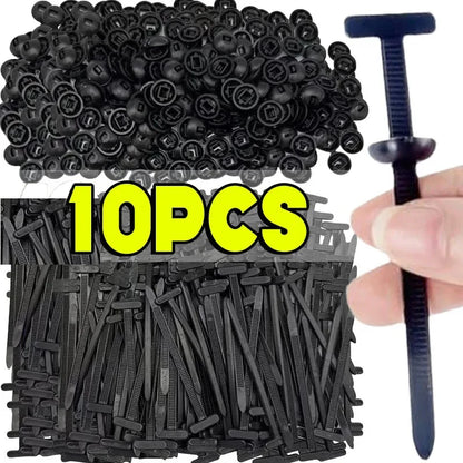 10–1000 Stück selbstsichernde Nylon-Kabelbinder, verstellbare Kabelbinder für Autoreparatur, Heimwerken, Zuhause, Büro, Gartenarbeit, Organisation von Drähten