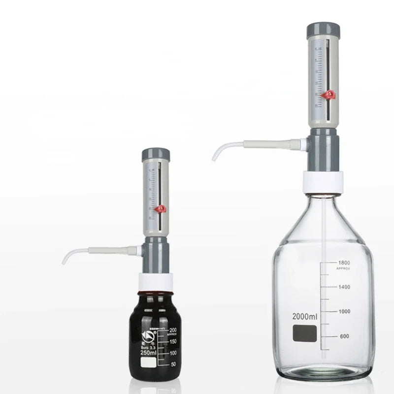 Laborflaschen-Top-Spender, Spender 0–25 ml, Hülse, verstellbarer quantitativer Separator