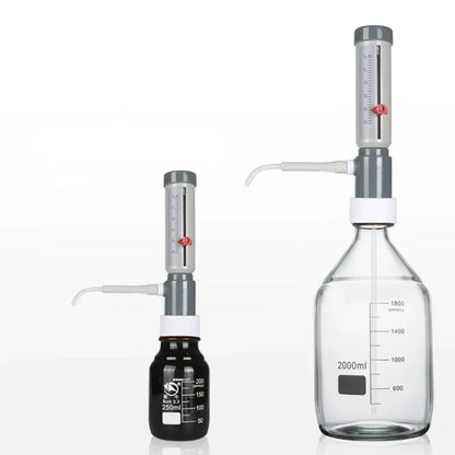 Laborflaschen-Top-Spender, Spender 0–25 ml, Hülse, verstellbarer quantitativer Separator