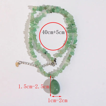 Natürliche Amethyst- und Kristallquarz-Chip-Perlen-Choker-Halskette, Böhmischer Unregelmäßiger Heilstein-Schmuck für Frauen