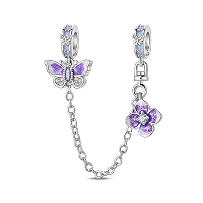 Glänzende Schmetterlingsanhänger aus 925er-Sterlingsilber mit flatternder Dunkelheit, passend für DIY-Armbänder, Halsketten, romantisches Geschenk, Paarung