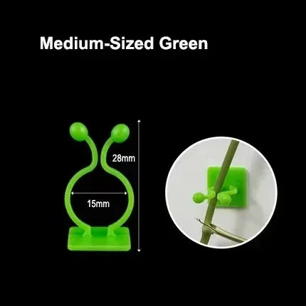 10/30/50Pcs-Home Garten Pflanze Klettern Wand Halterung Clips Rattan Reben Fixer Selbst-Kleber anlage Klettern Wand Feste Schnalle Haken