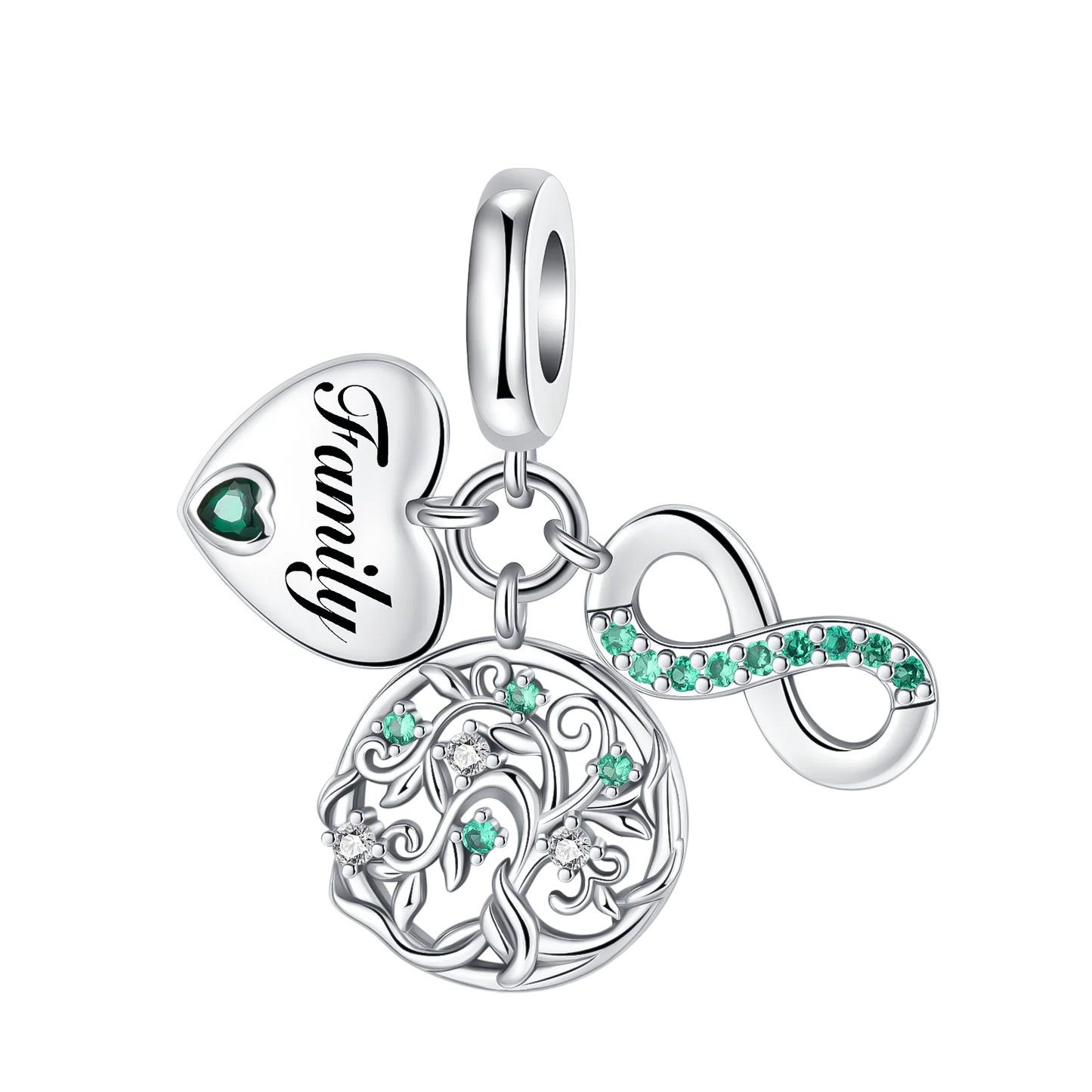 925 Sterling Silber Familie Schmetterling Flugzeug baumeln Perlen passen original Pandora Charms Armbänder DIY Perle Frauen Schmuck herstellung