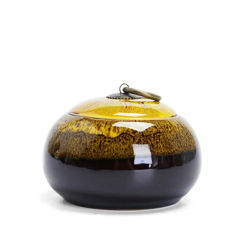 Ceramic Pet Urns Cremation, Dog Urns, Keepsake, Small Ash Box, Coffin Souvenir, Personalized Color, Funeral Home Decoration