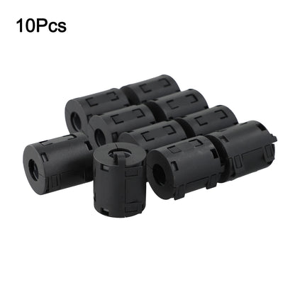 10PCS Ferrit Ring Schwarz Clip-On Ferrit Ring Noise Suppressor Kabel Klemme 13mm Ferrit Kern Schnur ring Noise Filter Draht Kabel