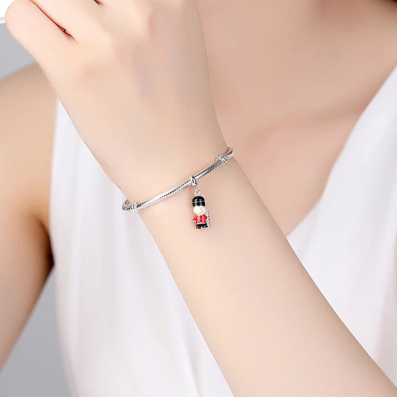 Original 100% 925 Sterling Silber Charm Bead Reise Taxi Motorrad Riesenrad Charms Fit Pandora Armbänder Frauen Diy Schmuck