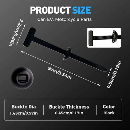 Nylon Universal Kabelbinder Schnalle Heavy Duty Selbstsichernde Nylon Kabelbinder Halter Mehrzweck Kunststoff Kabelbinder Werkzeug