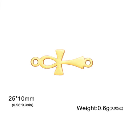 Teamer 5 teile/los Kreuz Charms Für Edelstahl Schmuck Machen Anhänger DIY Zubehör Für Armband Halskette Heißer Verkauf 2026 Neue