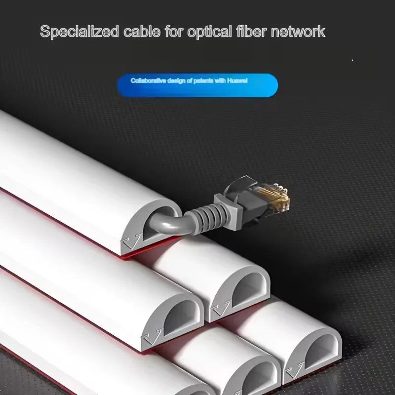 1pc 1/3/5m Selbstklebende Wand Kabel Versteckter Raceway Wand Halterung Kabel Concealer PVC flexible Kabel Schutz Home Office