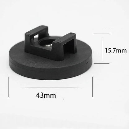 4-8 Stück starke Gummimagnet-Basis, fester Kabelbinderhalter, sattelförmige Kabelbinder-Clips, passende Halterung, Kabel-Organizer, beweglich