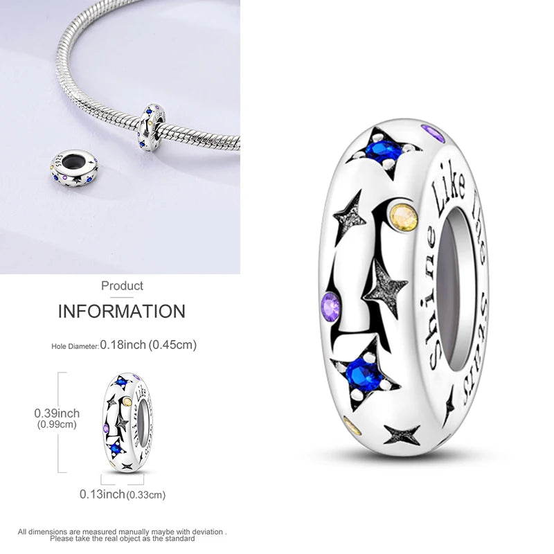 Katze Schmetterling Gänseblümchen CZ Pave Clip Charms Positionierung Schnalle 925 Sterling Silber Silikon Spacer Perlen passen Original Racelet DIY