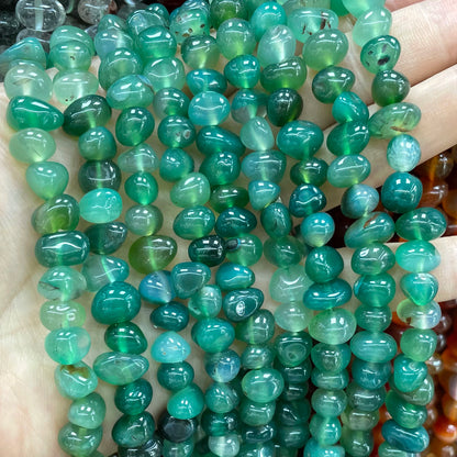10-12mm Naturstein Rosenquarz Kristall Turmalin Achate Jade lose Abstand halter für Schmuck herstellung DIY Armband Halskette Materialien