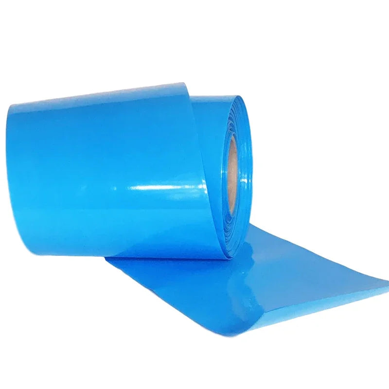 1kg blauer PVC-Schrumpf schlauch Antiker Lithium-Batterie-Schrumpf film blaue Isolierung Wärme schrumpf schlauch