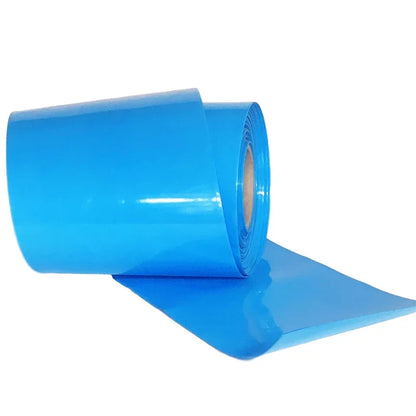 1kg blauer PVC-Schrumpf schlauch Antiker Lithium-Batterie-Schrumpf film blaue Isolierung Wärme schrumpf schlauch