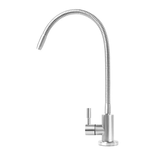 Universal Schwanenhals Wasserfilter Wasserhahn Umkehrosmose Trinkwasser Filter Wasserhahn Edelstahl 1/4 "PE Quick Connect