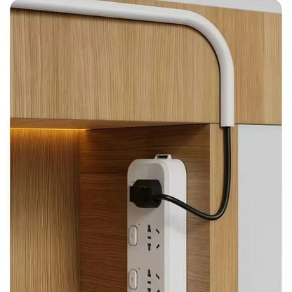 1 Rolle 300 cm Kabelmanagement-Hülle - Selbstklebende PVC-Kabelabdeckung für Wand & Boden, Isolierte Kabelabdeckung