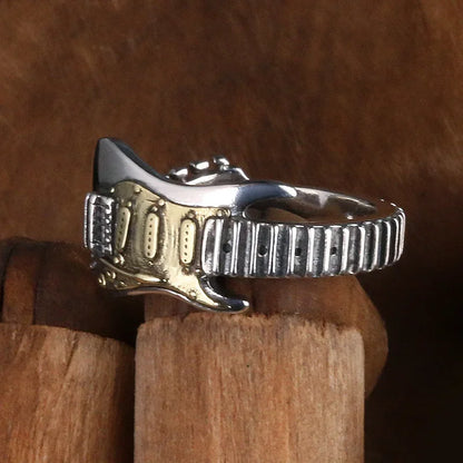 Retro Poseidon Kompass Ring versilbert Hexagramm Öffnung verstellbarer Ring Männer und Frauen Hip-Hop Trend Schmuck Geschenk