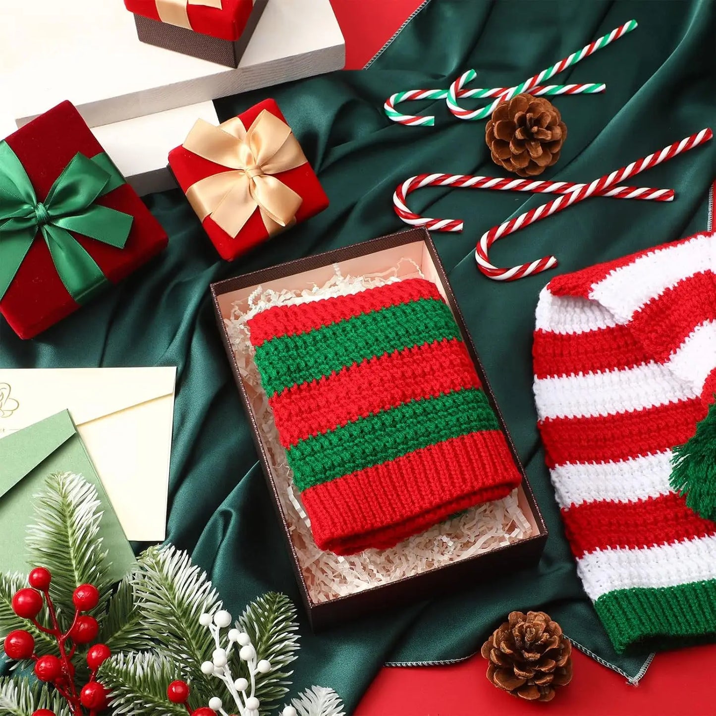 Weihnachtsmütze im Weihnachtsmann-Kostüm-Stil, festliche Mütze für Outdoor-Aktivitäten, Urlaub, Party, Dekoration und Weihnachtsgeschenke für die Familie