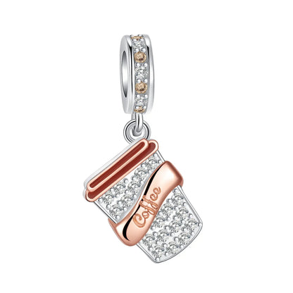 925 Sterling Silber Roségold Baum des Lebens Schmetterling Serie Charm Fit 4mm Blende Armband Charm Bead Halskette Diy Frauen Schmuck