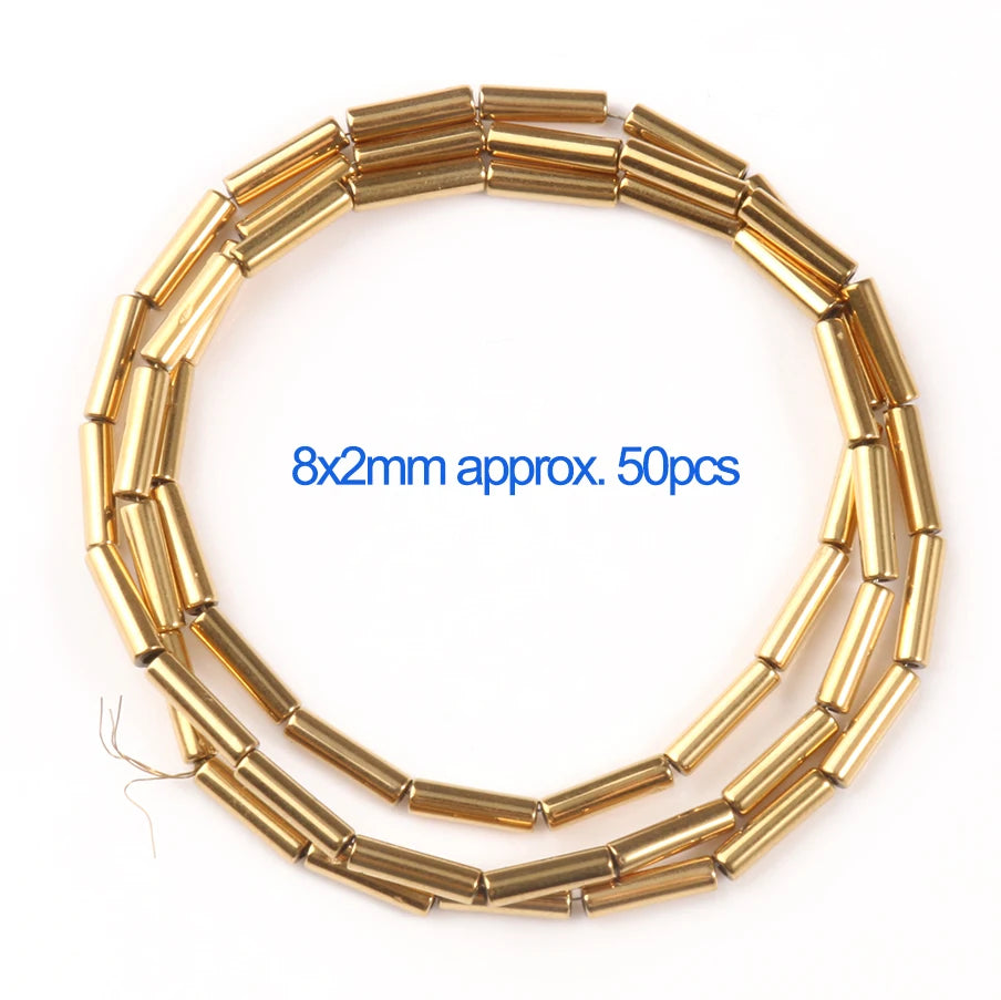 AAA+ Retention Farbe Natürliche vergoldete Hämatit Perle Herz Runde Stern Spacer Lose Perlen für Schmuck Machen DIY Charm Armband
