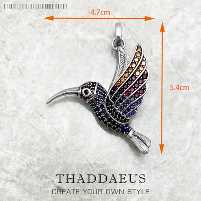 Amulett Magische Glück Symbol Baum Blume Karma Whell Sonne Vogel Schmetterling Anhänger Schmuck 925 Sterling Silber Geschenk Für Frauen Männer
