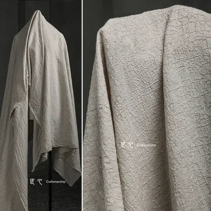 Gewaschener Baumwoll-Leinen-Stoff, Pflanzen-Krawatten-gefärbt, Kleidung, Designer, Großhandel, Stoff, DIY-Bekleidung, Nähen, Stoffmaterial nach Meter