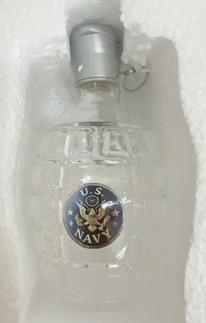 Whiskey-Dekanter-Flasche, Granatform aus Borosilikatglas mit luftdichtem Korken, langlebiges Hausbarzubehör für Scotch/Wein/Schnaps