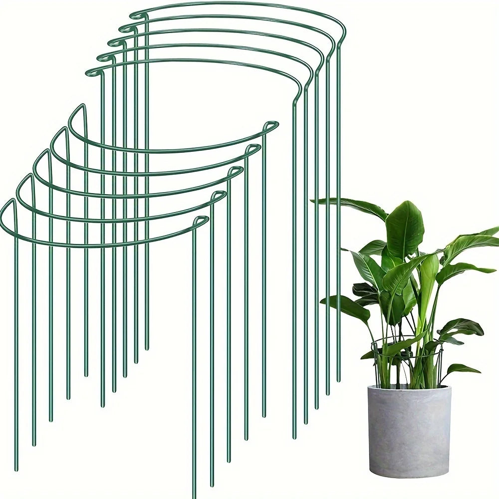 10PCSPlant Unterstützung Rahmen Klettern Reben Rahmen Gartenarbeit Halterung Tomaten Gurke Klettern Rahmen Haushalt Blumentopf Feste Unterstützung