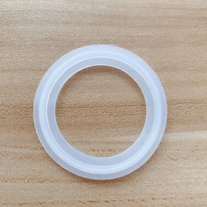 1PCS Fit 19mm-Rohr X 219mm O/D Sanitär Tri Clamp Ferrule Silikon Dichtung streifen Dichtung Ring Unterlegscheibe Für Homebrew Dairy Produkt