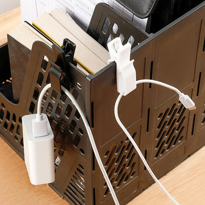 Kabelmanagement-Clips, 3-teilig, Silikon-Drahthalter, Organizer, Kabel-Organizer für Zuhause, Schreibtisch, Nachttisch, Nachttisch, Schlafzimmer