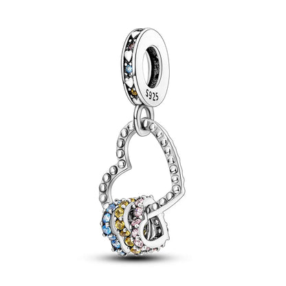 Charms aus 925er-Sterlingsilber, Flugzeug, Reisepass, Elefant, Perlenanhänger, passend für Original-Armbänder, für Frauen, Geburtstag, Modeschmuck, Geschenk