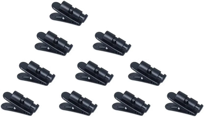 OKCSC Kabelclip Audio Line Kopfhörer Kabelklemme Halter 360° °   Drehbare Kopfhörer, Mikrofonkabelmanager, Kabelwickler mit fester Klemme