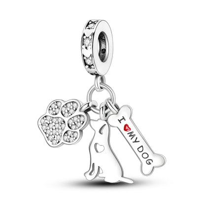 Charms aus 925er-Sterlingsilber, Flugzeug, Reisepass, Elefant, Perlenanhänger, passend für Original-Armbänder, für Frauen, Geburtstag, Modeschmuck, Geschenk