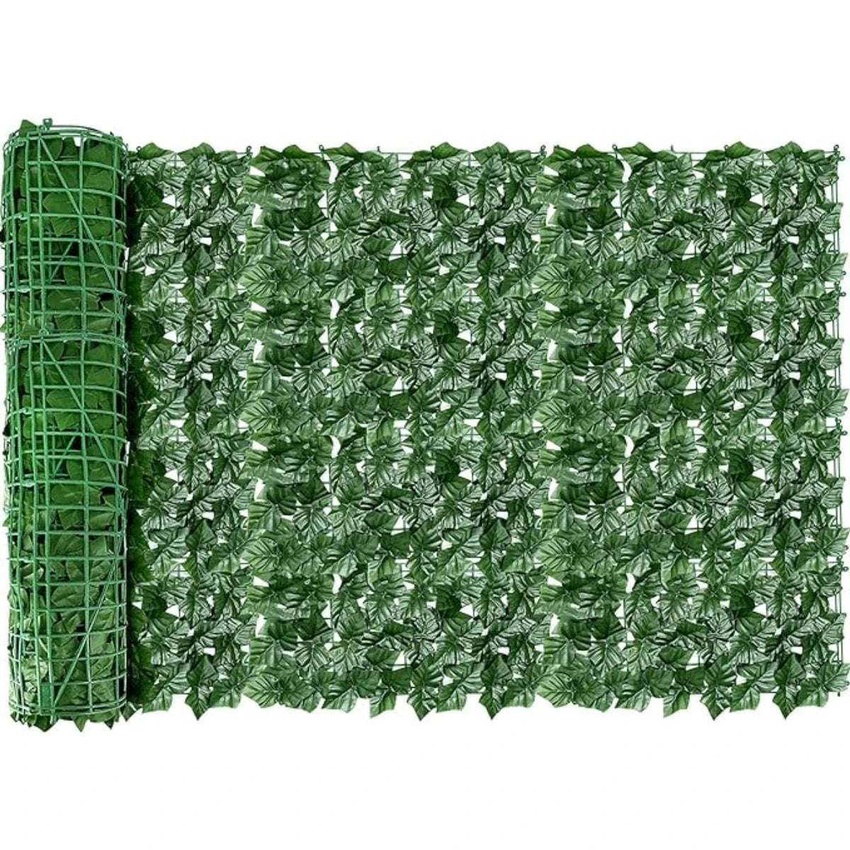 1 x 3 m künstliche Efeu-Hecge, grünes Blatt, Zaunplatten, künstlicher Sichtschutz, Zaun, Bildschirm für Zuhause, Outdoor, Garten, Balkon, Dekoration, Pflanzen