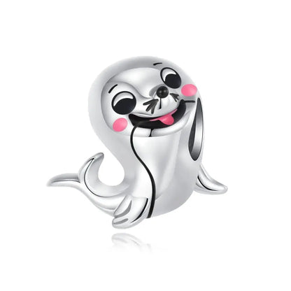Tier-Serie, 925er-Sterlingsilber, Giraffe, Kamel, Gans, Orang-Utan, Affe, Siegel-Charm, passend für DIY-Armbänder, Halsketten, edler Schmuck, Geschenke