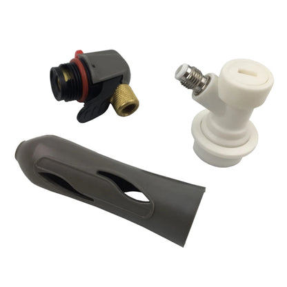 Tragbare Co2 Ladegerät Injektor Ball Lock Gas Trennen Fitting HomeBrew Bier Fässer Fassbier Spender für Party