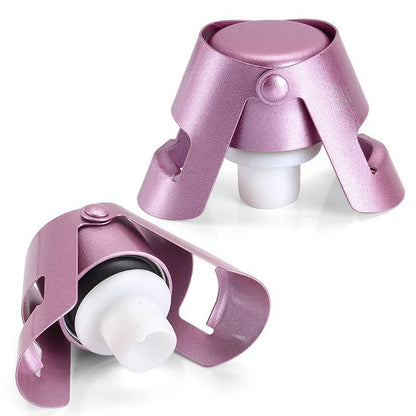 Tragbare Edelstahl Champagner Funkelnden Stopper Abdichtung Flasche Kappe Wein Flasche Stopper Wein Bier Flasche Kork Stecker